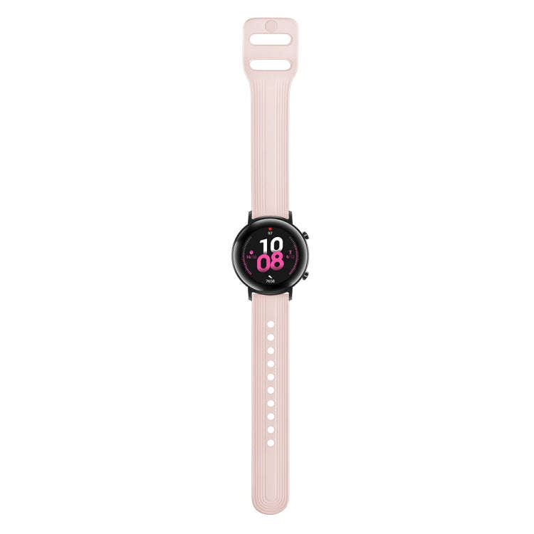 20mm For  Huawei Watch GT2 42mm / Galaxy Watch Active 2 / Huami GTS/GTR 42MM Silicone Watch Band ...