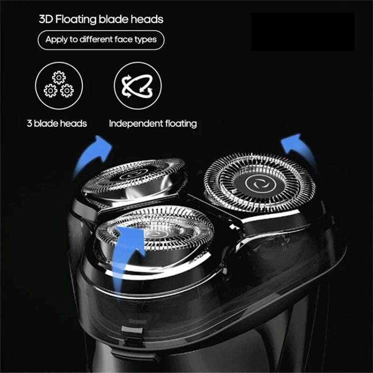 Original Xiaomi Youpin Yingqu Blackstone3 Men Portable Face Care Three Cutter Heads Electric Shav...
