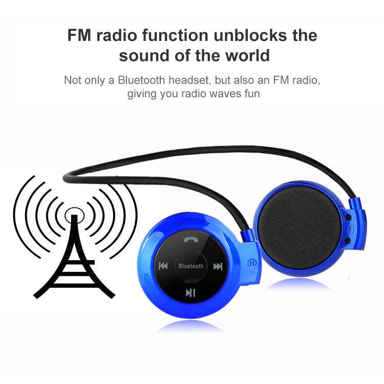 mini-503 MP3 Player Bluetooth Earphone, Support FM Radio & 32GB TF Card