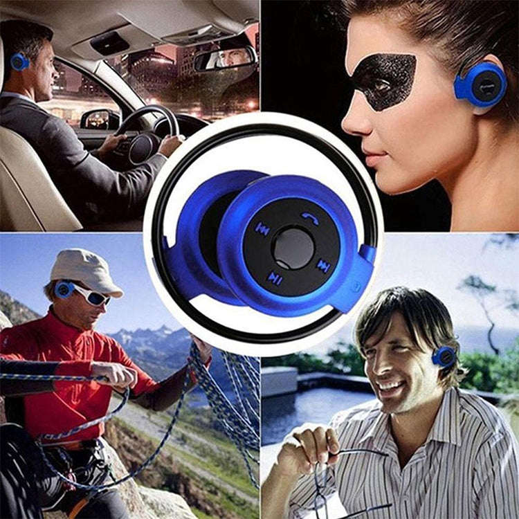 mini-503 MP3 Player Bluetooth Earphone, Support FM Radio & 32GB TF Card