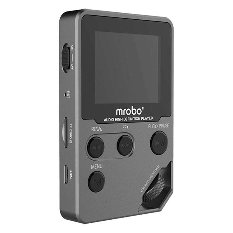 1.8 inch HIFI MP3 Player Metal High Sound Quality Entry-level Lossless Music Player, Support TF C...