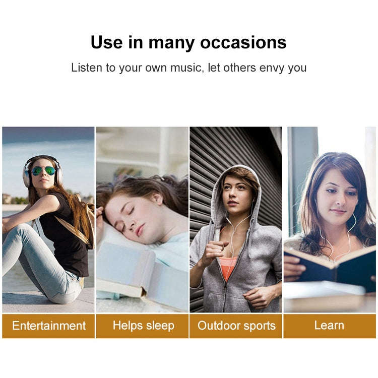 1.8 inch HIFI MP3 Player Metal High Sound Quality Entry-level Lossless Music Player, Support TF C...