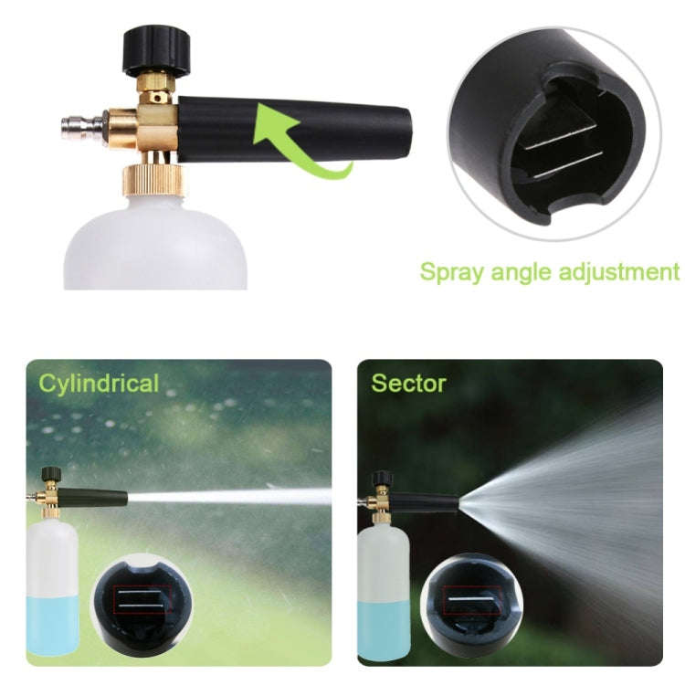 High Pressure Car Wash Foam Gun Soap Foamer Generator Water Sprayer Gun Snow Foam Lance Auto Car ...
