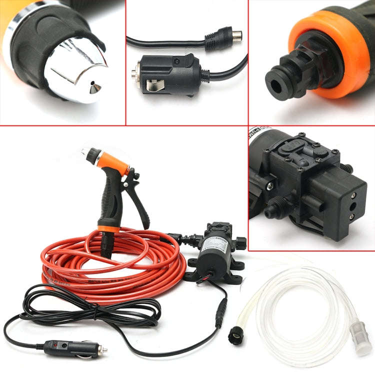 High Pressure 12V Portable 36W 73PSI Car Electric Washer Washing Machine Cigarette Lighter Water ...