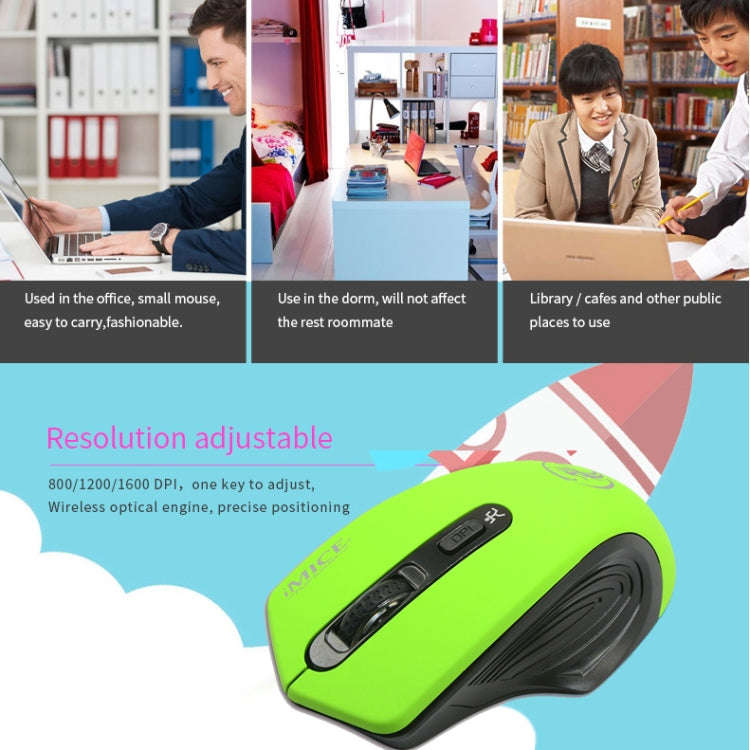iMICE 2.4GHz 2000DPI Adjustable USB 3.0 Receiver Optical Computer Mouse