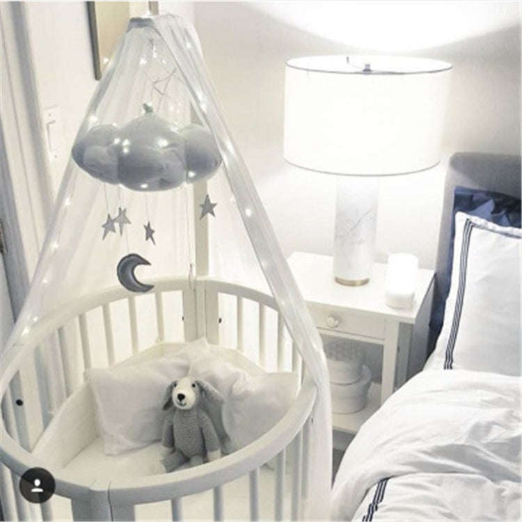 Baby Nursery Ceiling Mobile Party Decoration Clouds Moon Stars Hanging Decorations Kids Room Deco...