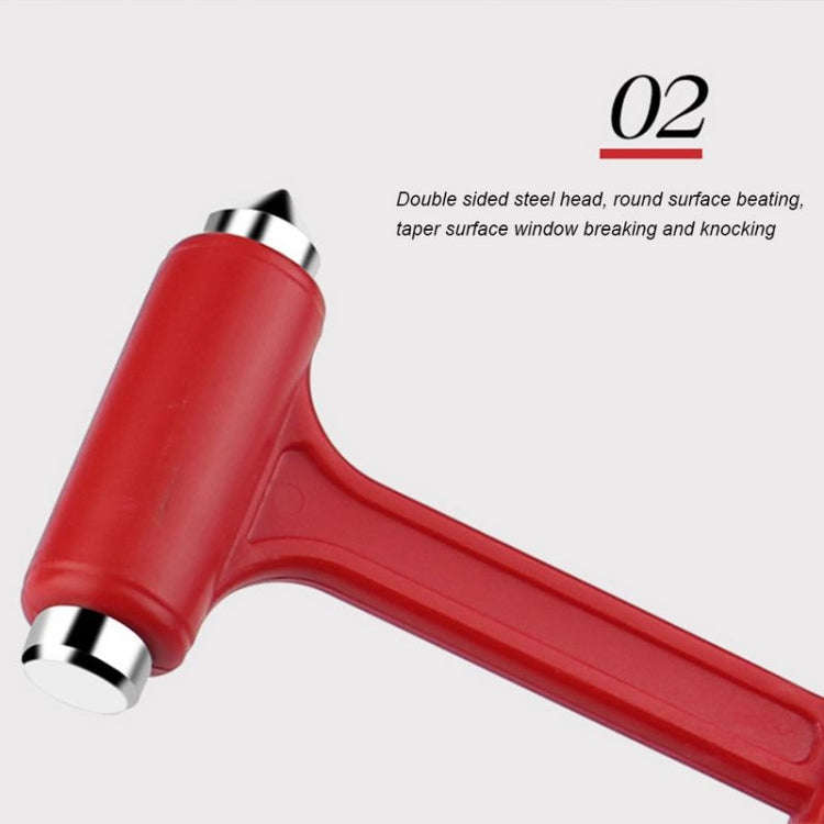 3 PCS Multifunctional Safety Hammers Car Windows Breaker Mini Rescue Escape Tool