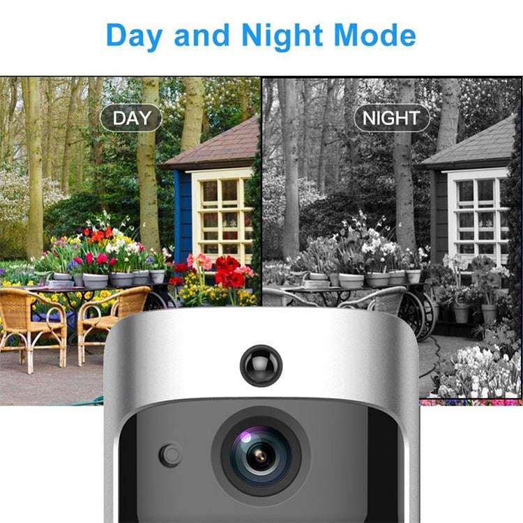 V5 Smart Phone Call Visual Recording Video Doorbell Night Vision Wireless WiFi Security Home Moni...