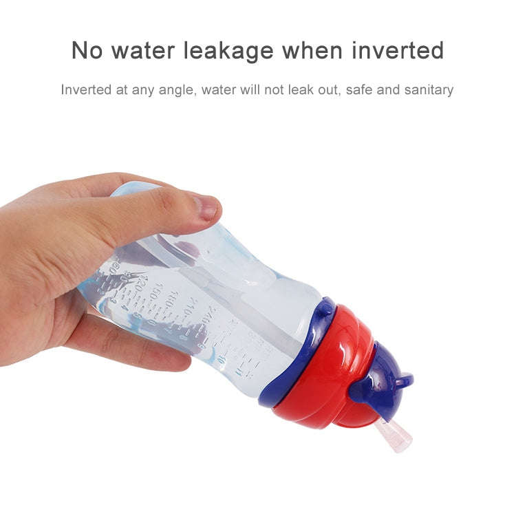 Baby Water Feeding Bottle With Straw Portable Cartoon Save Cups Sports Bottles Baby Feeding Cups(...