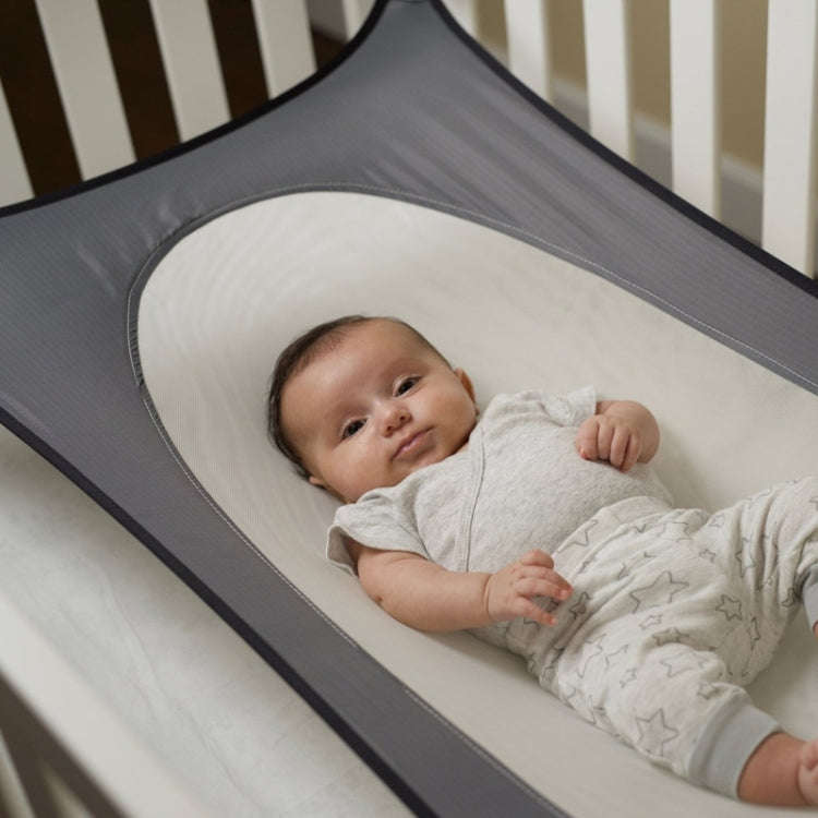 Detachable Portable Infant Baby Hammock Children Hanging Furniture Lightweight Baby Bed Indoor(Navy)
