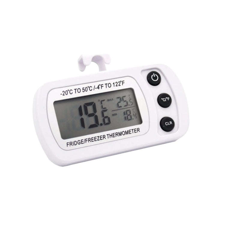Digital LCD Thermometer Fridge Temperature Sensor Freezer Thermometer(Black)