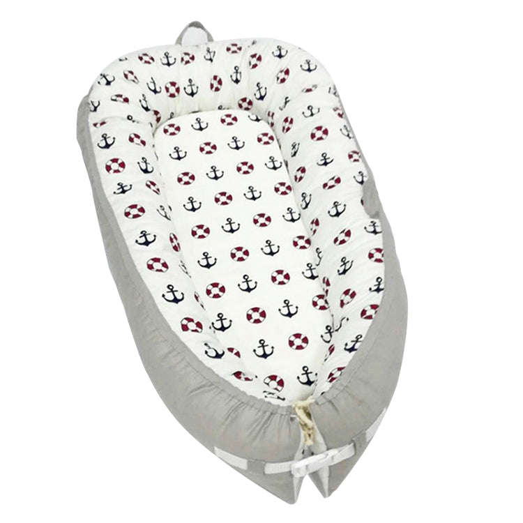 80*50cm Baby Bed Newborn Nursing Bionic Bed Crib Cot Baby Sleeping Artifact Bed Travel Bed Bumper...