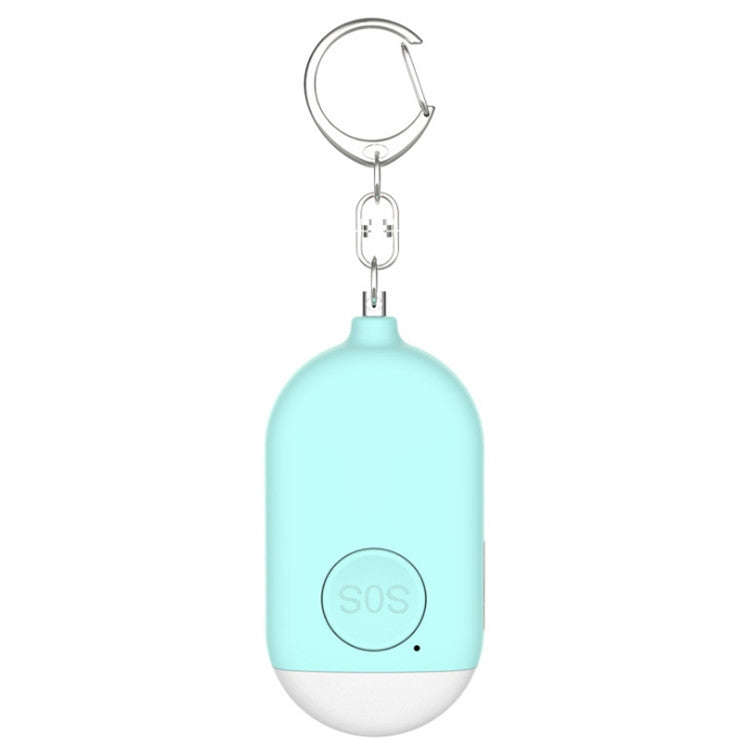 130dB IP44 Waterproof Rechargeable Anti-wolf Alarm Flashlight Intelligent Personal Alarm, English...