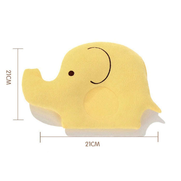 Cute Elephant Shape Anti-rollover Head Pillow(Pink)