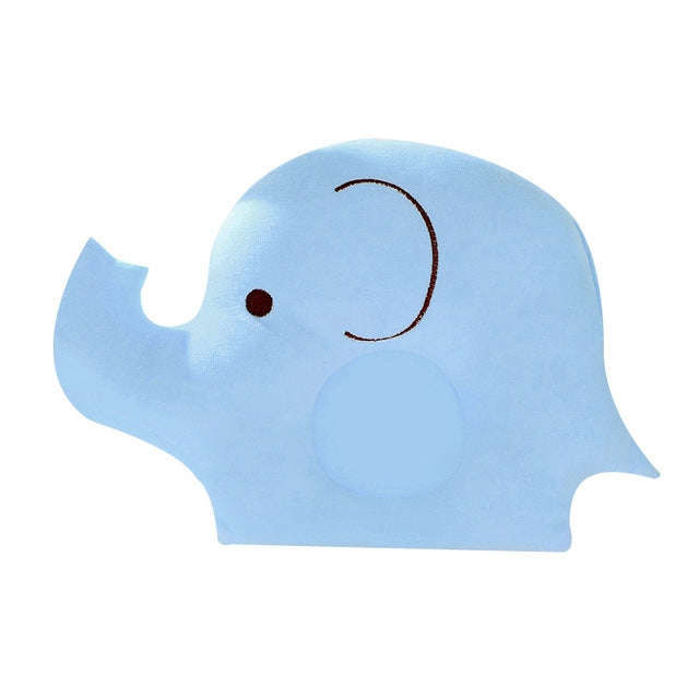 Cute Elephant Shape Anti-rollover Head Pillow(Blue)