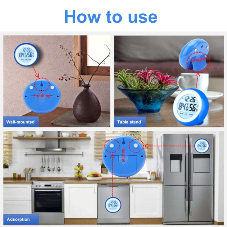 High Precision Indoor Electronic Thermometer(Blue)
