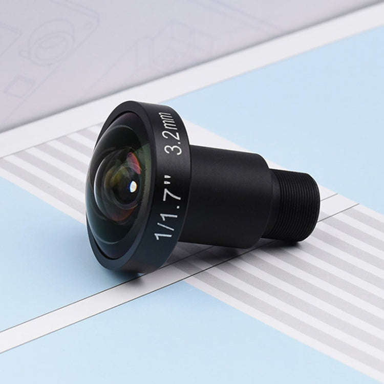Waveshare WS1603212 For Raspberry Pi M12 High Resolution Lens, 12MP, 160 Degree FOV, 3.2mm Focal ...