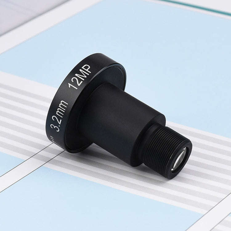 Waveshare WS1603212 For Raspberry Pi M12 High Resolution Lens, 12MP, 160 Degree FOV, 3.2mm Focal ...