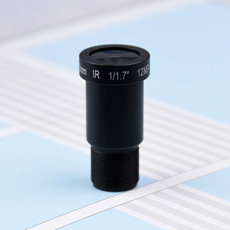 Waveshare WS0698012 For Raspberry Pi M12 High Resolution Lens, 12MP, 69.5 Degree FOV, 8mm Focal L...