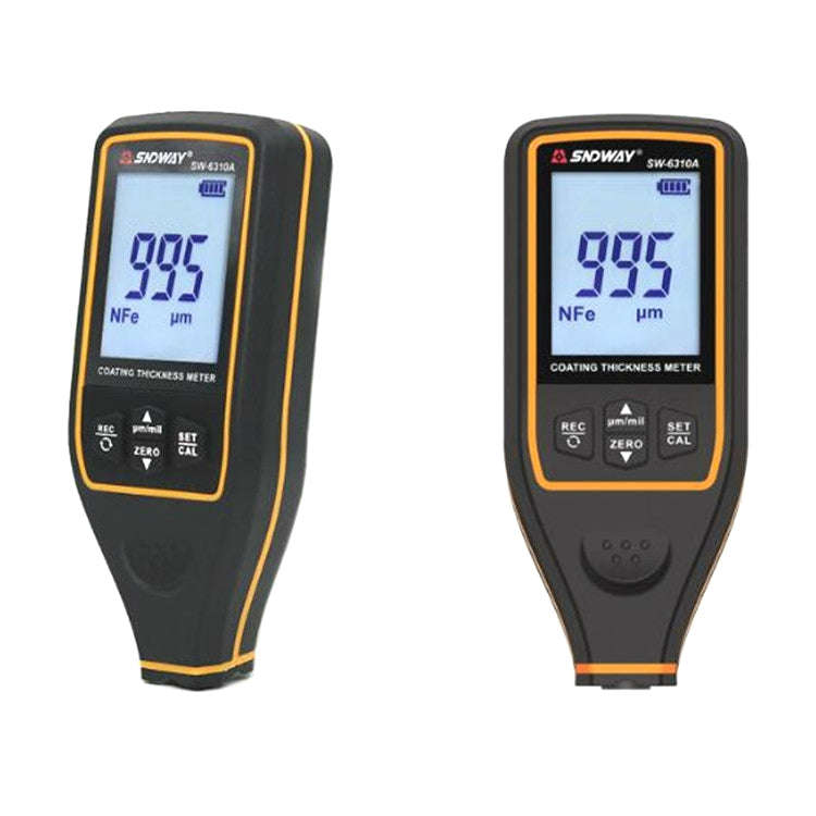SNDWAY High-precision Car Paint Finish Coating Thickness Gauge Paint Measuring Instrument SW6310A...