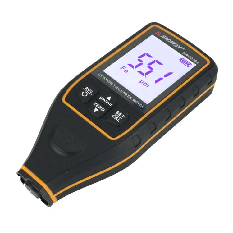 SNDWAY High-precision Car Paint Finish Coating Thickness Gauge Paint Measuring Instrument SW6310A...
