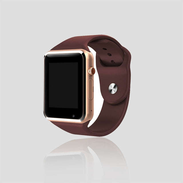 A1 1.54 inch IPS Screen Bluetooth Smart Watch Support Call Music Photography TF Card(Gold)