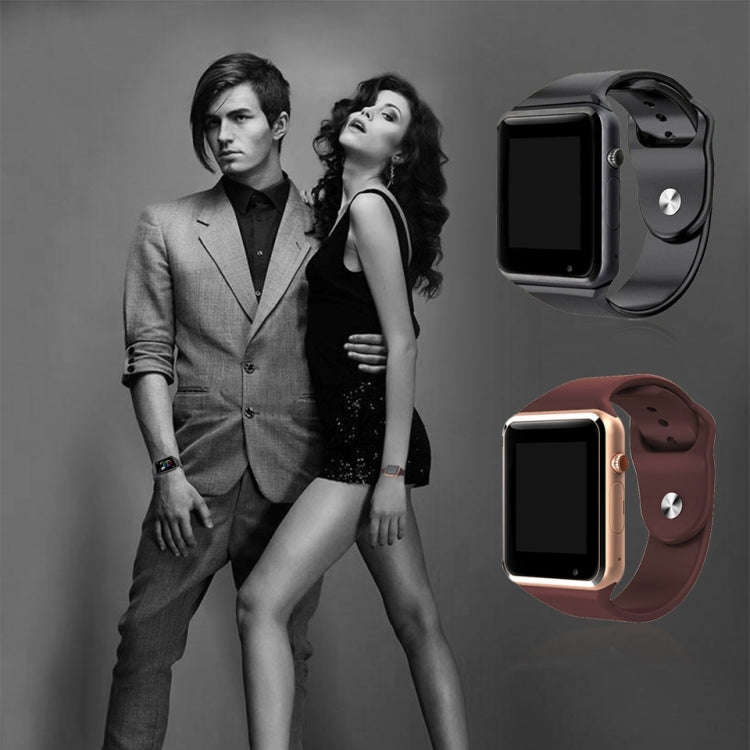 A1 1.54 inch IPS Screen Bluetooth Smart Watch Support Call Music Photography TF Card(WHITE)