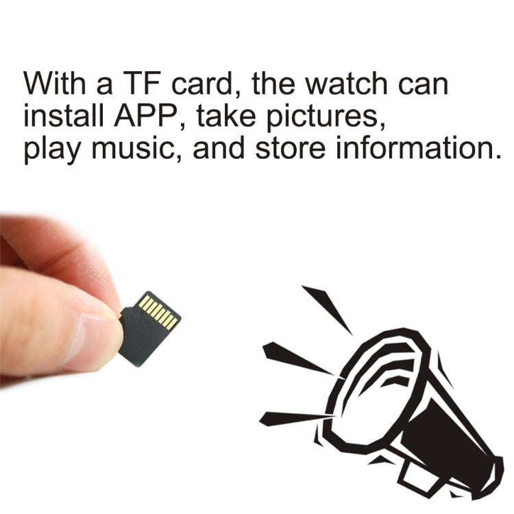 A1 1.54 inch IPS Screen Bluetooth Smart Watch Support Call Music Photography TF Card (Blue)