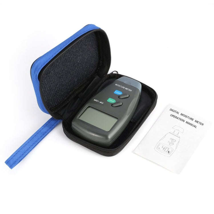 MD-4G 4 Pins Wood Moisture Meter Digital LCD Soil Grain Moisture Meters