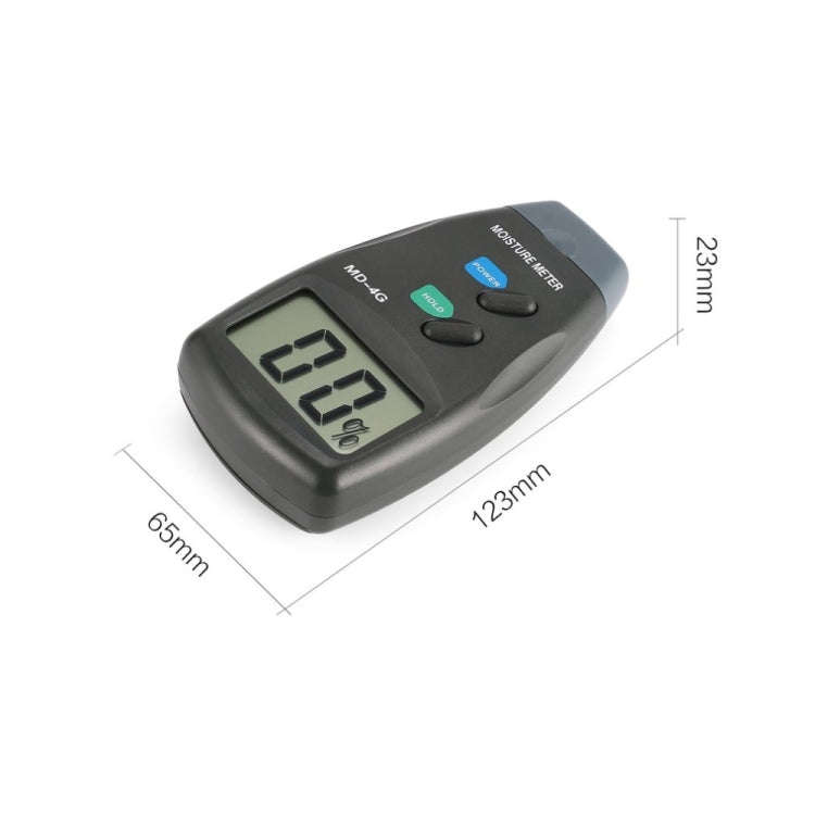 MD-4G 4 Pins Wood Moisture Meter Digital LCD Soil Grain Moisture Meters