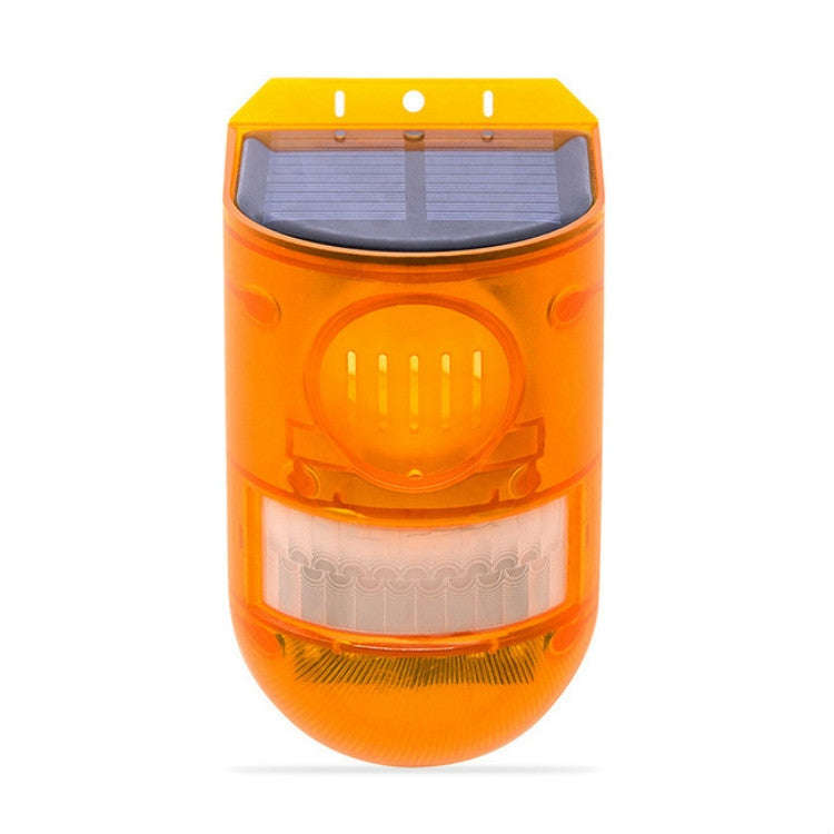 129dB Solar Alarm Light Human Body Induction Alarm Farm Anti-theft Drive Object Sound and Light A...