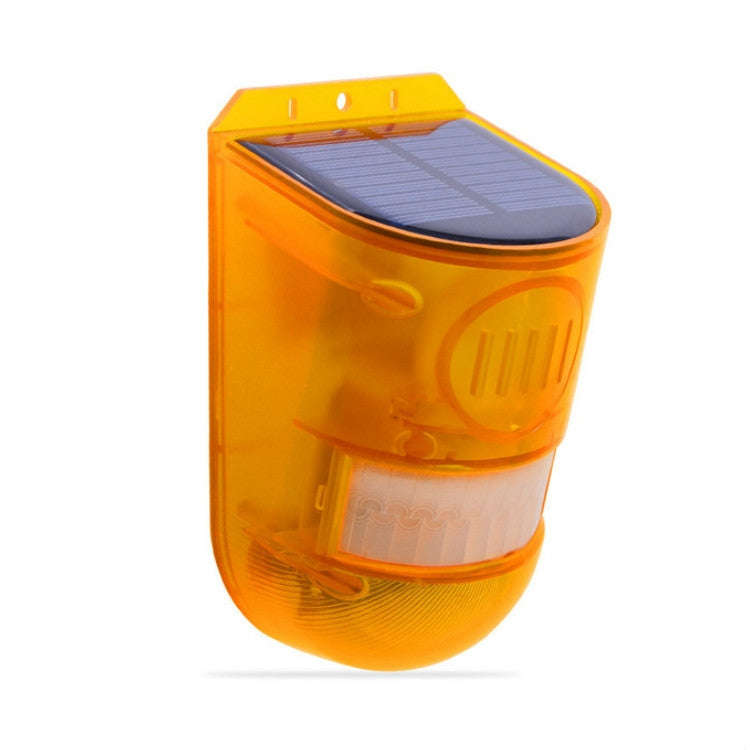 129dB Solar Alarm Light Human Body Induction Alarm Farm Anti-theft Drive Object Sound and Light A...