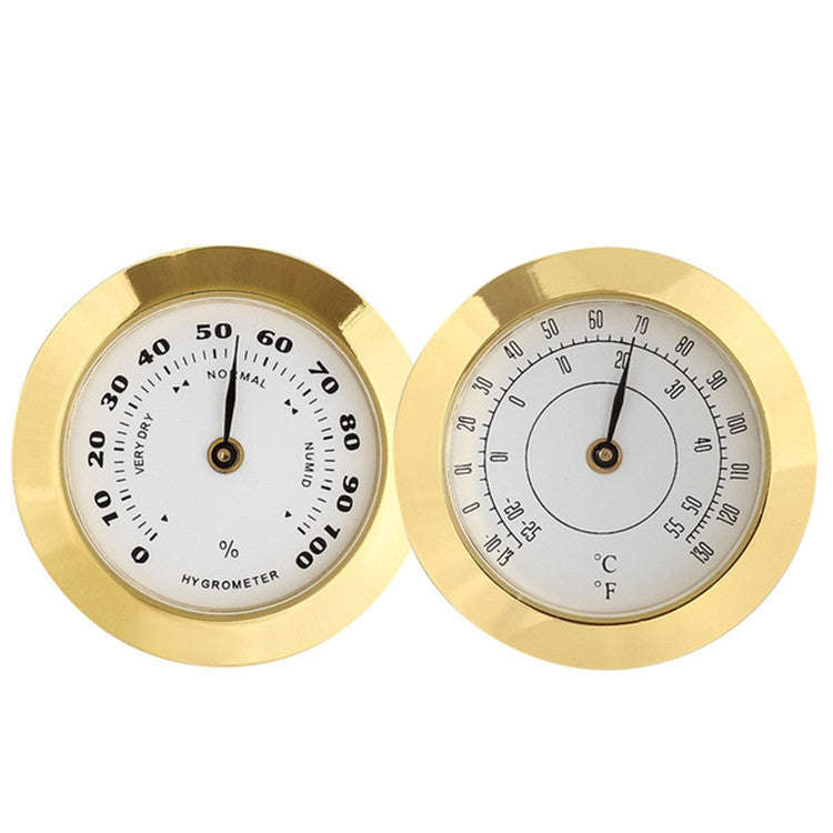 38mm High Precision Home / Guitar Violin Case / Cigar Thermometer, Style:Thermometer