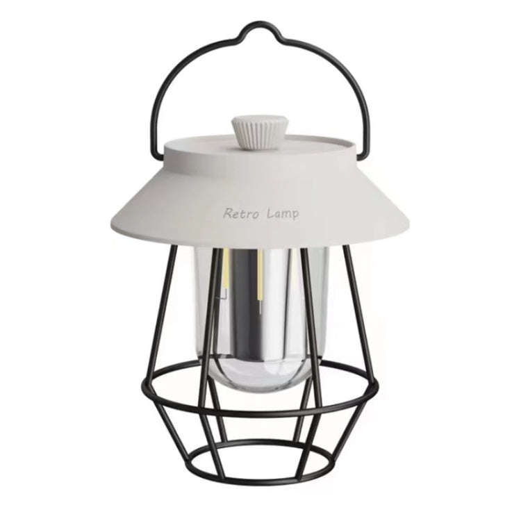 Outdoor Hanging Camping Lights Tent Lighting Atmosphere Lights(Handle White)