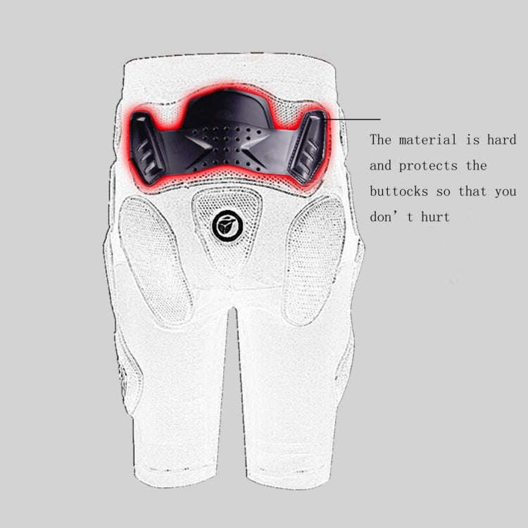 HEROBIKER MP1001B Motorcycleoff-road Armor Pants Cycling Short Style Drop-proof Protective Pants,...