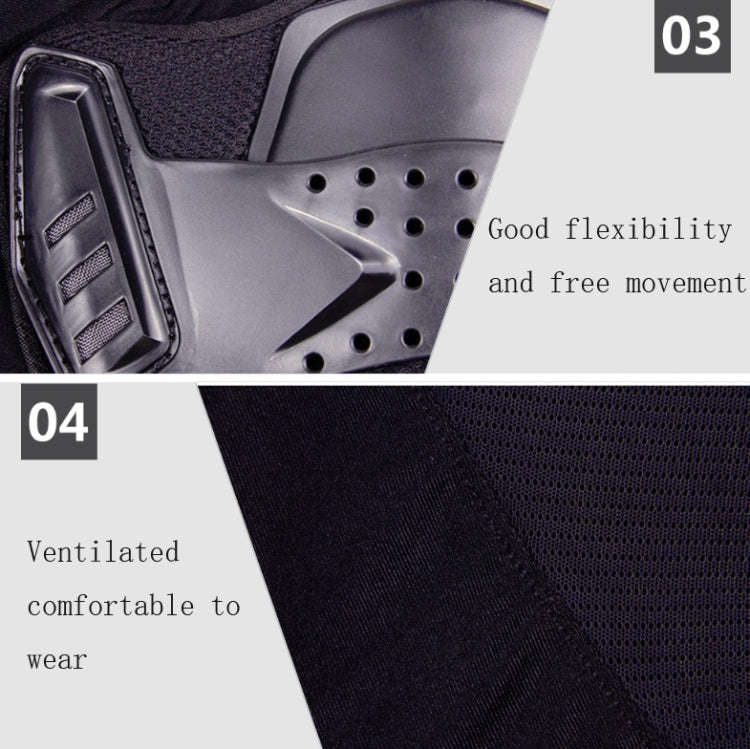 HEROBIKER MP1001B Motorcycleoff-road Armor Pants Cycling Short Style Drop-proof Protective Pants,...