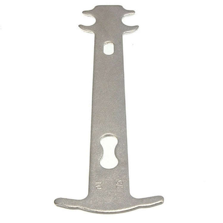 2pcs icycle Chain Test Caliper Mountain Bike Chain Wear Replacement Detection Rail Tool