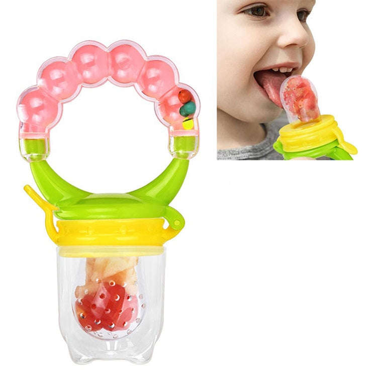Baby Nipple Fresh Food Fruit Milk Feeding Bottles Learn Feeding Drinking Handle Teething Pacifier...