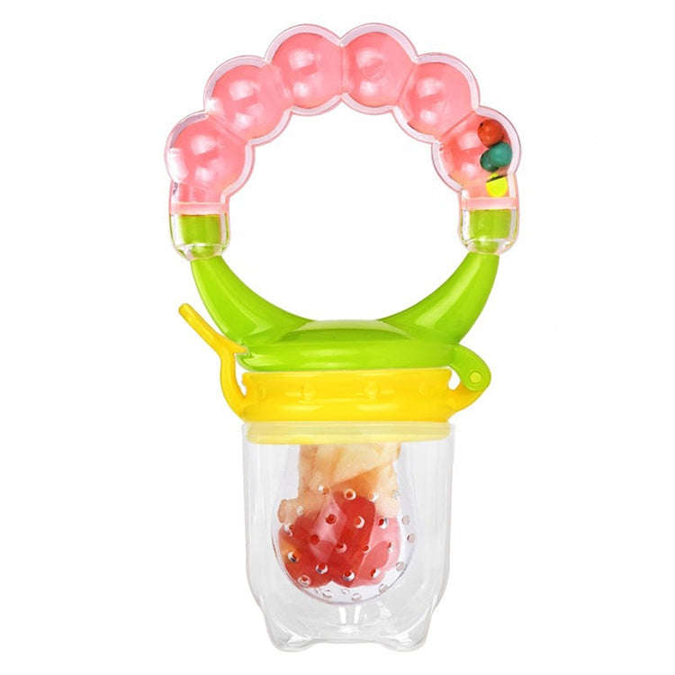 Baby Nipple Fresh Food Fruit Milk Feeding Bottles Learn Feeding Drinking Handle Teething Pacifier...