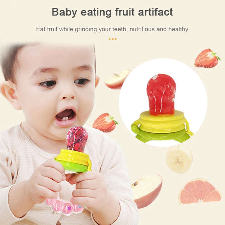 Baby Nipple Fresh Food Fruit Milk Feeding Bottles Learn Feeding Drinking Handle Teething Pacifier...