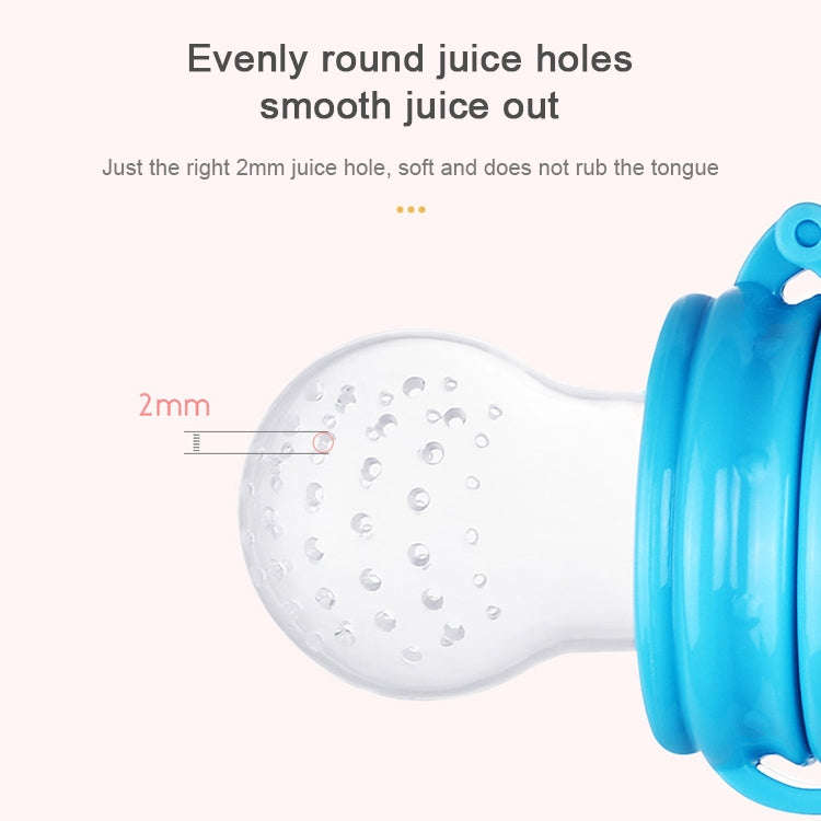 Baby Nipple Fresh Food Fruit Milk Feeding Bottles Learn Feeding Drinking Handle Teething Pacifier...