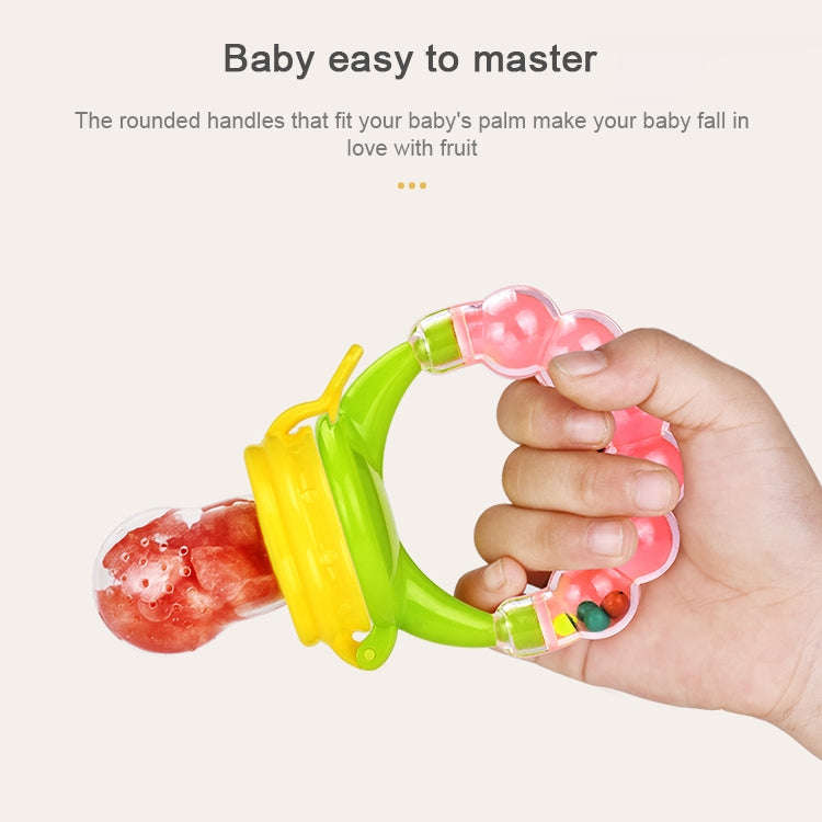 Baby Nipple Fresh Food Fruit Milk Feeding Bottles Learn Feeding Drinking Handle Teething Pacifier...