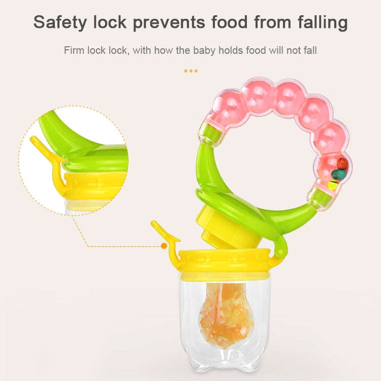 Baby Nipple Fresh Food Fruit Milk Feeding Bottles Learn Feeding Drinking Handle Teething Pacifier...
