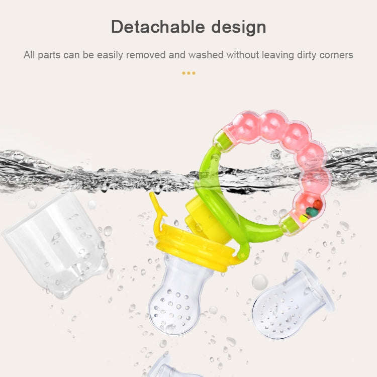 Baby Nipple Fresh Food Fruit Milk Feeding Bottles Learn Feeding Drinking Handle Teething Pacifier...