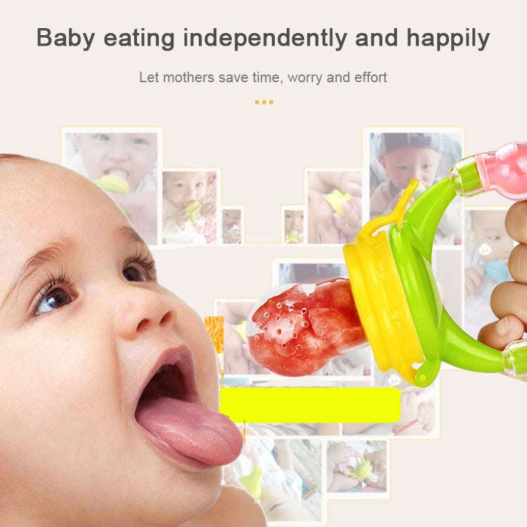 Baby Nipple Fresh Food Fruit Milk Feeding Bottles Learn Feeding Drinking Handle Teething Pacifier...