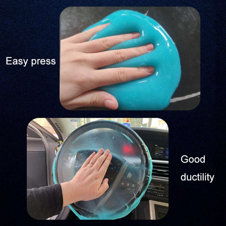 Car Clean Glue Gel Sticker (Sky Blue)