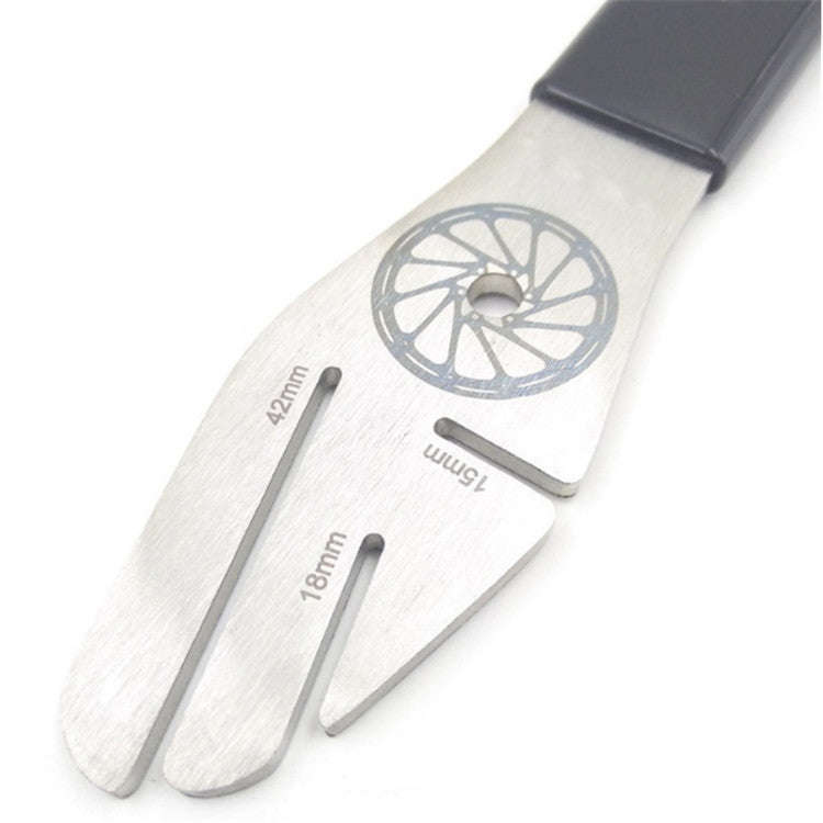 BIKERSAY BT039B Bicycle Disc Brake Disc Repair Tool Anti-rubbing Disc Gap Adjustment Deformation ...