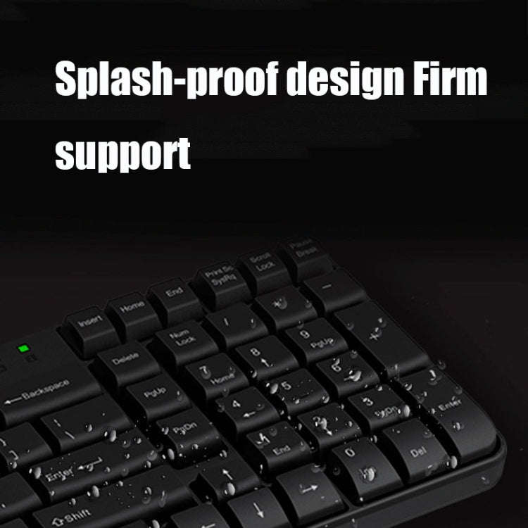 Rapoo X1800S 2.4GHz Wireless Keyboard and Mouse Set(White)