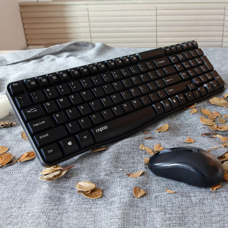 Rapoo X1800S 2.4GHz Wireless Keyboard and Mouse Set(White)