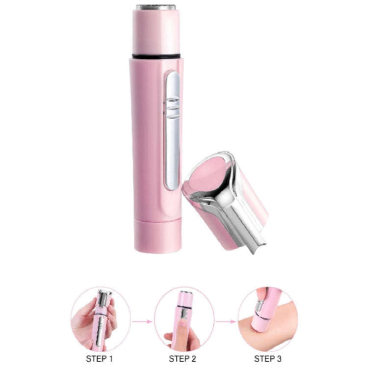 Electric Lady Full body Facial Underarm Private Armpit Hair Removal Device(Pink)